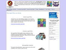 Tablet Screenshot of pins-lapel-pins.com